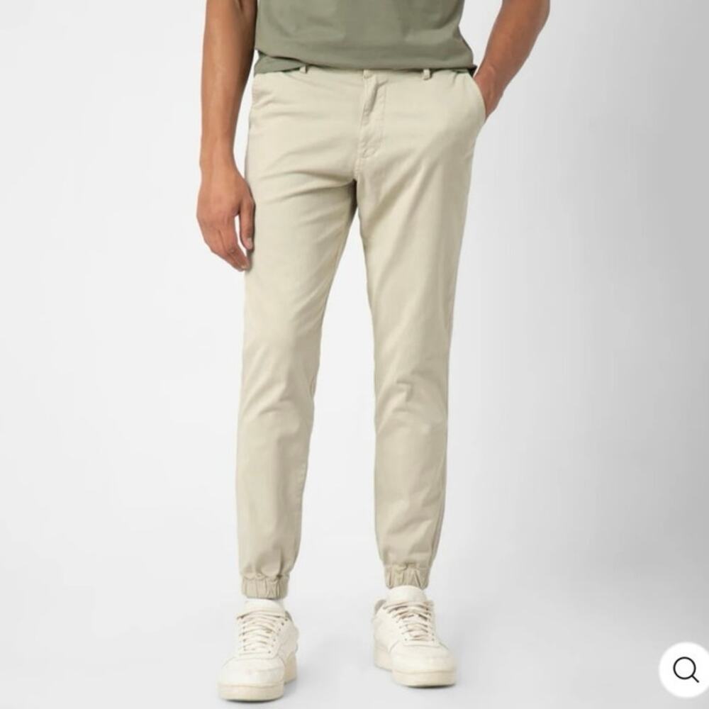 Bearbottom Stretch Joggers Stone